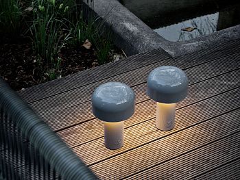 Настольный светильник Bellhop Table Grey