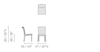 Стул Vittoria 610x470x900