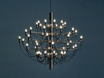 Люстра 2097/50 (frosted bulbs) Matt Black