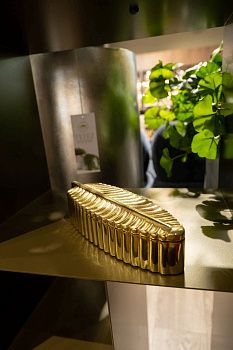 Eichholtz Шкатулка La Plume (латунь) 114173