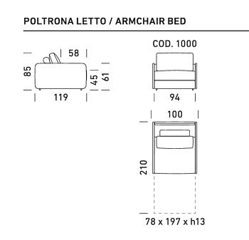Кресло-кровать Phil