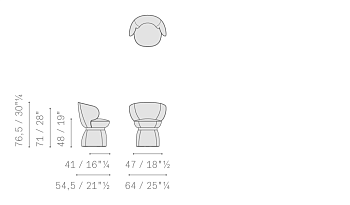 Стул Lepli 545x640x765
