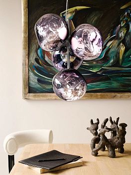 Люстра Melt Chandelier Mini Smoke MEC04SM-CEUM4