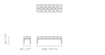 Банкетка Glenn