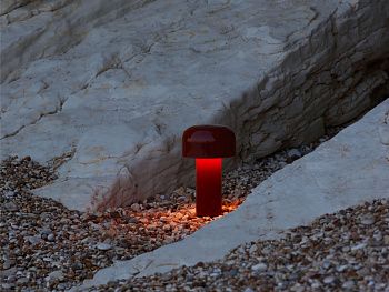 Настольный светильник Bellhop Table Brick Red