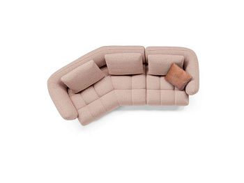 Диван с оттоманкой Abbracci