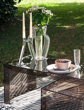 Ваза Shine 1215/E2 зеленая