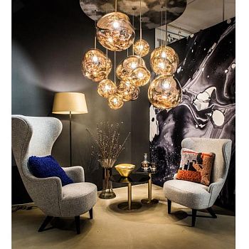 Люстра Melt Led Copper Mega Pandant system MLMS02C-PEUM4