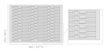 Ковёр прямоугольный Duo