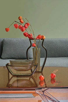 Ваза Shine 1215/E2 зеленая