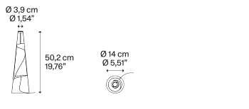 Лампа настольная Cono di Luce