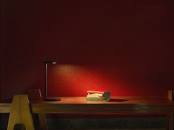 Настольный светильник Oblique Matt Anthracite