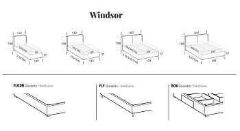 Кровать WINDSOR 160x200