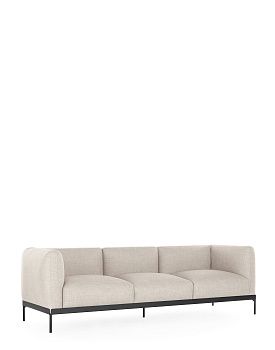 Диван трёхместный Asia (Panamino) (белый) 7277/P1