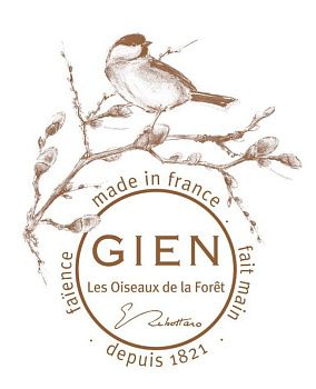 Блюдо для торта Les oiseaux de la foret Птицы в лесу 1854BPGB03