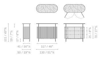 Комод Mi 500x1300x1110