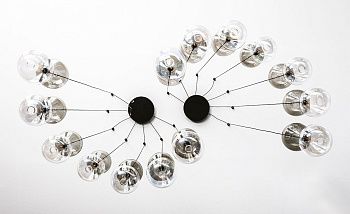 Светильник Sablier L(12шт) 13x28.5 mix Iride/fume