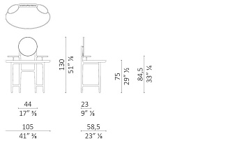 Туалетный столик Duo