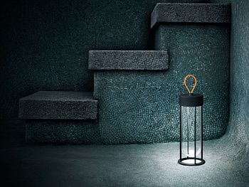 Настольный светильник In Vitro Unplugged Anthracite