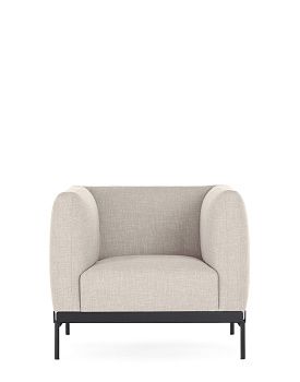 Кресло Asia Armchair (Panamino) (белое) 7275/P1