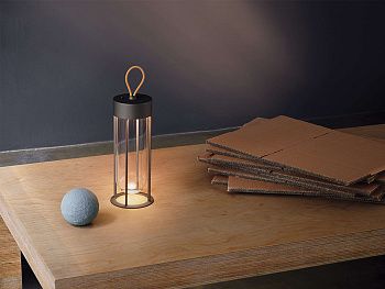 Настольный светильник In Vitro Unplugged Anthracite