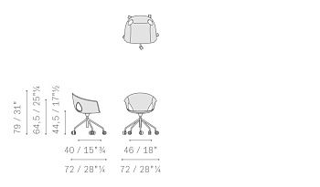 Стул Ginger Ale 720x720x790