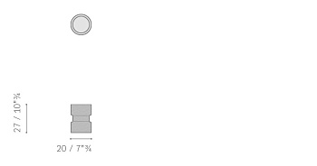 Ваза Rips 200x200x270