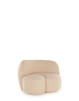 Кресло Aaland Armchair Tissue (кремовое) 6268/K1