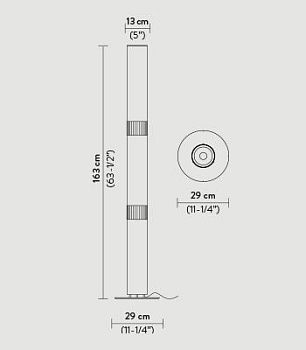 Slamp Торшер LOLLO LAL87PFO0000LE000LA