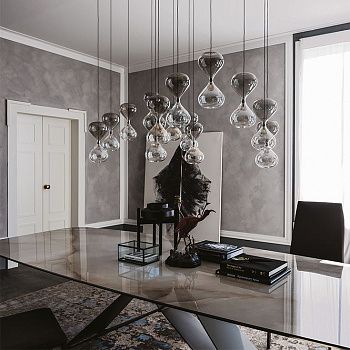 Светильник Sablier L(12шт) 13x28.5 mix Iride/fume