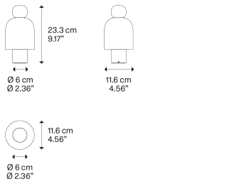 Лампа настольная Easy Peasy Kelp
