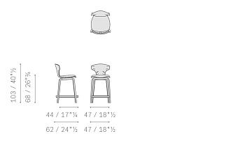 Барный стул Montera Mas 1