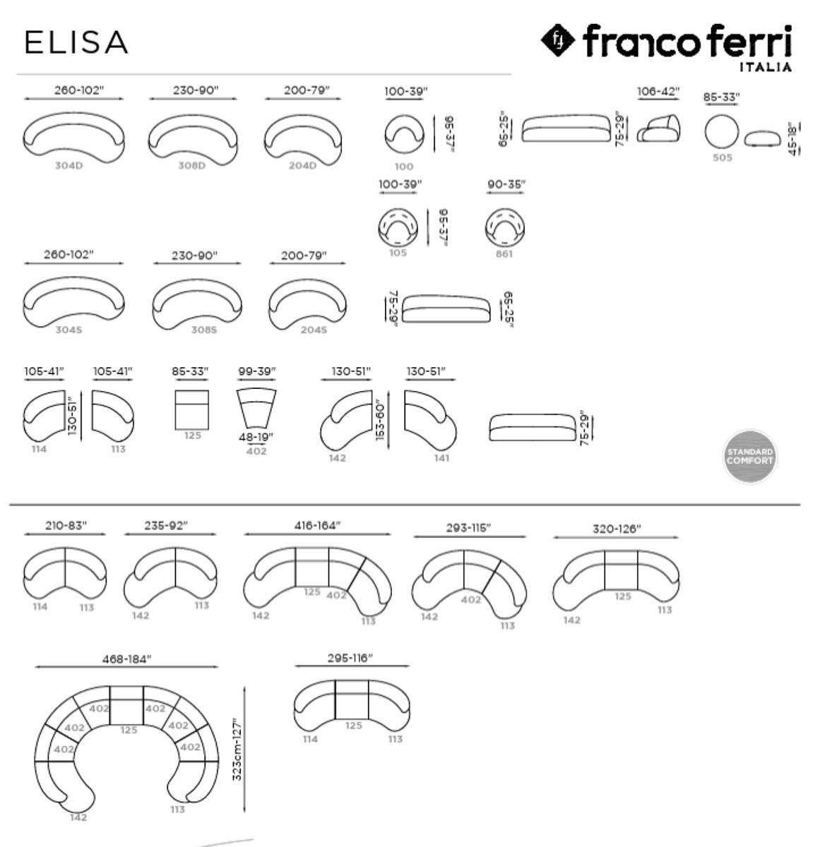 Диван Elisa Диван Elisa