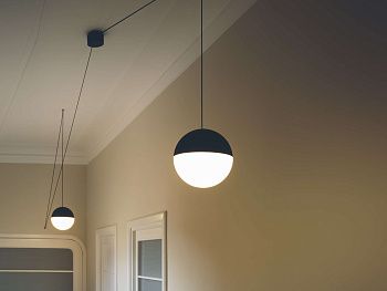 Люстра String Light Sphere Black