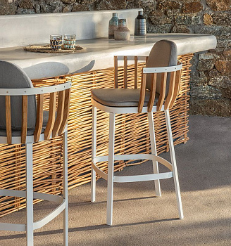 Ethimo Swing уличный барный стул