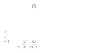 Ваза Ikiperu 230x230x110