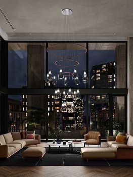 Люстра Soffi 450x1050x2300(max)