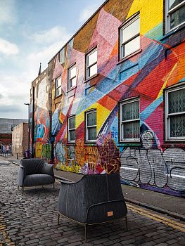 Кресло Archibald Denim Edition