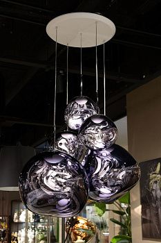 Люстра Melt Smoke MLPS06SM-PEUM4