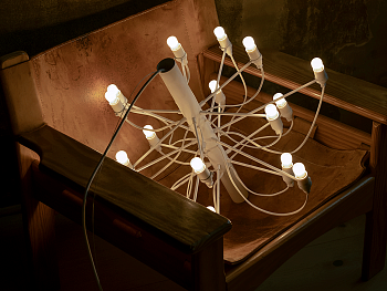 Люстра 2097/50 (frosted bulbs) Matt White