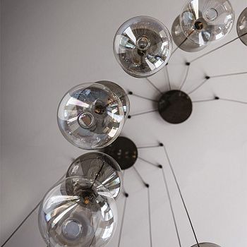 Светильник Sablier L(12шт) 13x28.5 mix Iride/fume