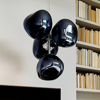 Люстра Melt Led Smoke Chandelier Small MEC01SM-CEUM4