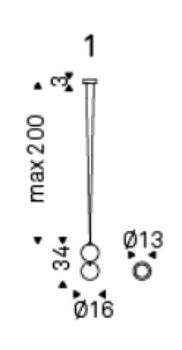 Светильник Apollo 720069080002 transparent+cromo