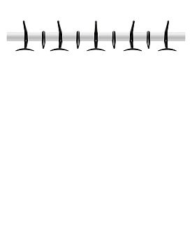 Вешало Hanger 90 Cm (чёрное) 8174/09