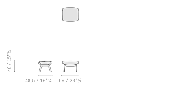 Пуф Downtown 485x590x400