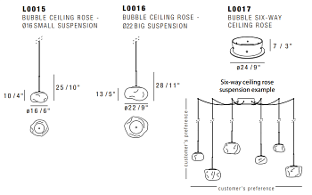 Светильник BUBBLE