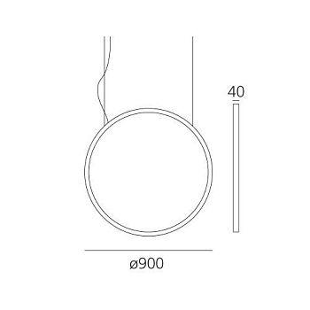 Светильник T072030 O Suspension