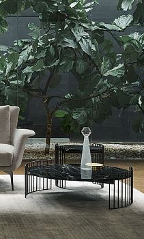 Журнальный столик Harpe Ø40 x H 43