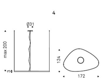 Светильник MAGELLANO MAGNUM GFM11 L4(2)+S2