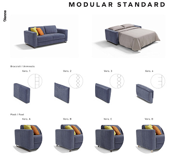 Диван-кровать Modular Standart